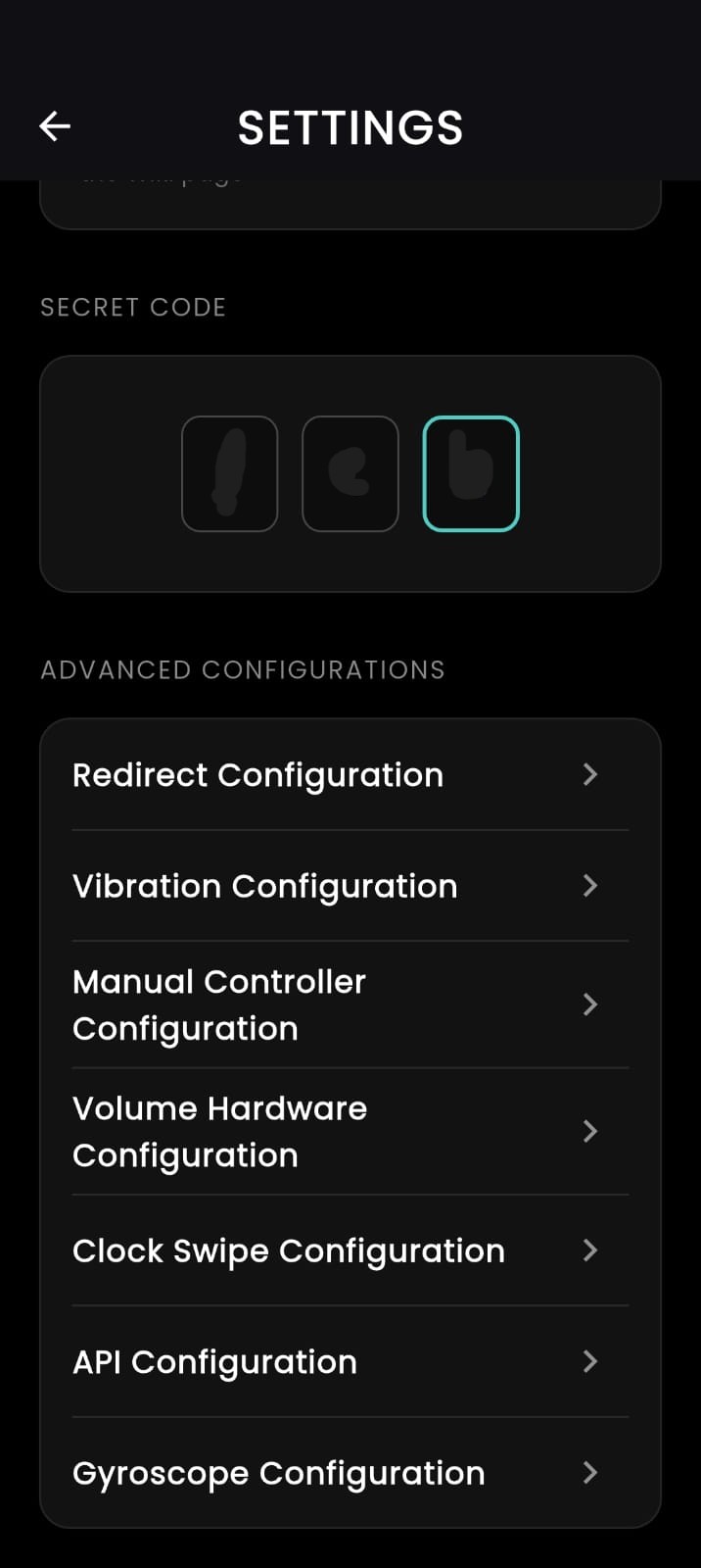 App Settings 2